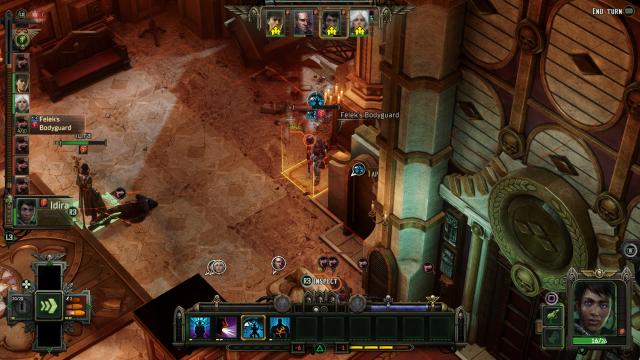 Idira utilise l'analyse de l'ennemi dans Warhammer 40k Rogue Trader