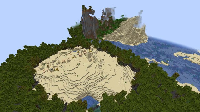 Village de mangroves dans Minecraft