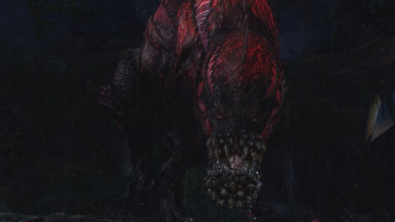 Savage Deviljho in MHW.