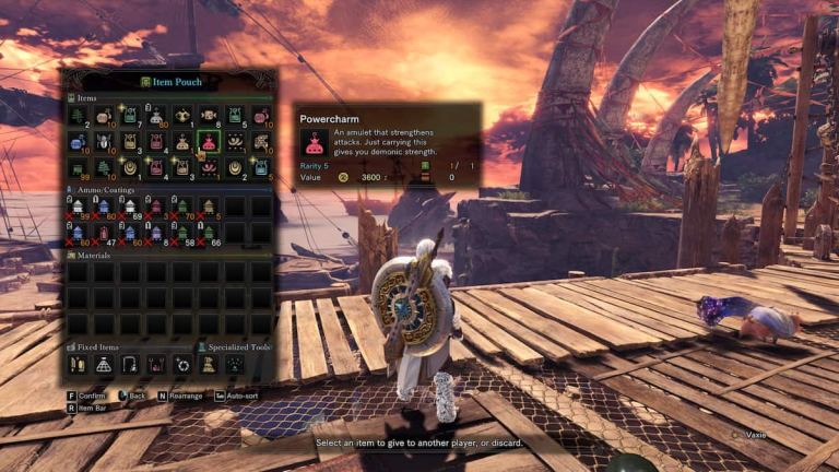 Comment obtenir un Powercharm dans Monster Hunter World