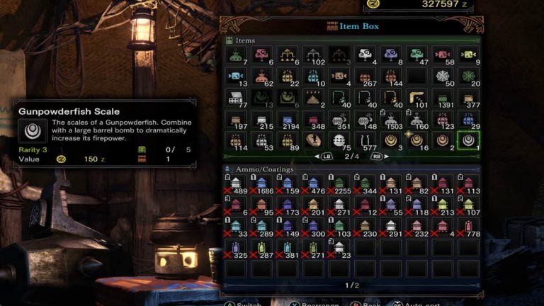 MHW – Tous les emplacements de Gunpowderfish