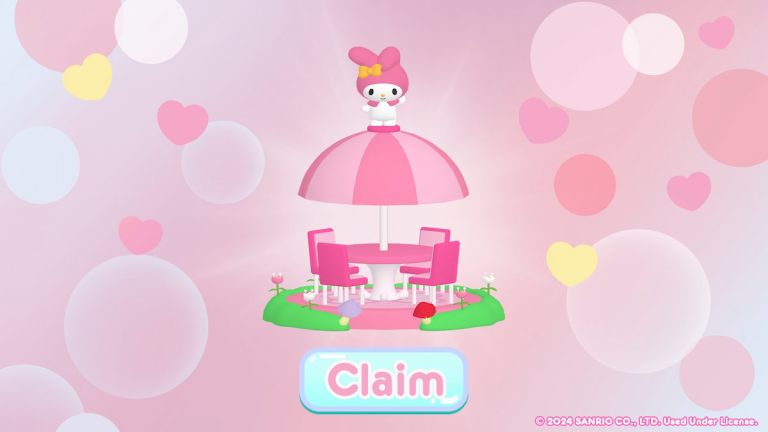 Comment obtenir gratuitement la table à manger extérieure My Melody dans My Hello Kitty Cafe – Roblox