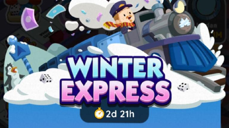 Toutes les récompenses et jalons Winter Express dans Monopoly GO