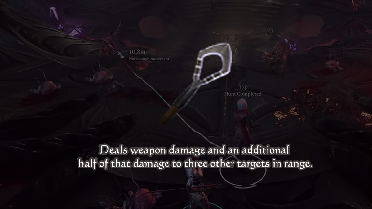 flèche de nombreuses cibles description dans Baldurs Gate 3