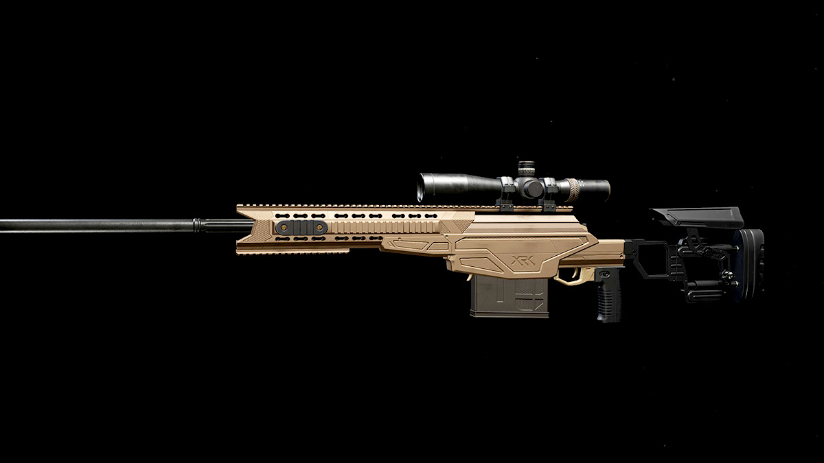 Vue latérale du fusil de précision XRK Striker dans Modern Warfare 3