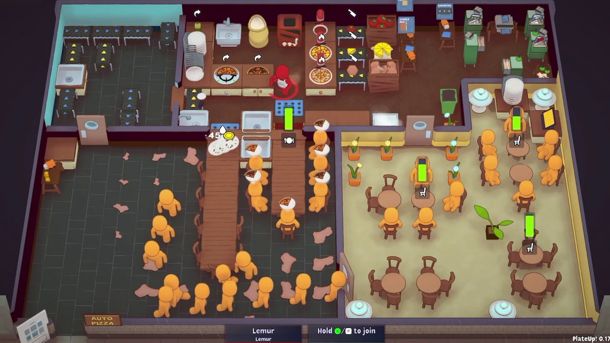 les personnages joueurs agrandissent et gèrent un grand restaurant en mode assiette !