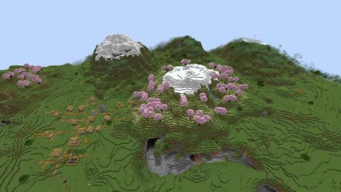 Meilleures graines de fleurs de cerisier Minecraft 1.20
