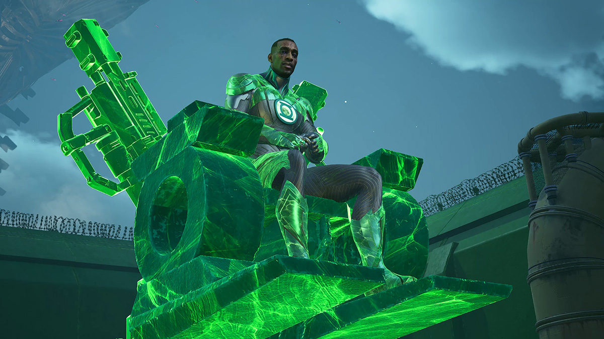 Green Lantern corrompue dans Suicide Squad : Tuez la Justice League