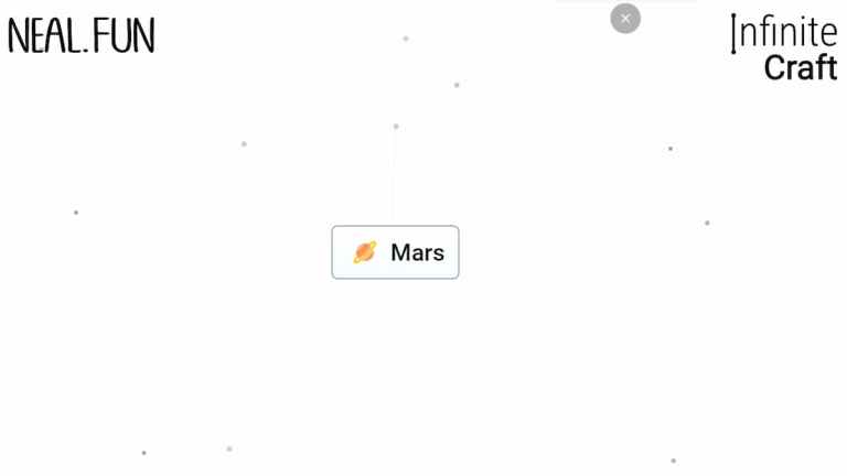 Comment obtenir Mars dans Infinite Craft