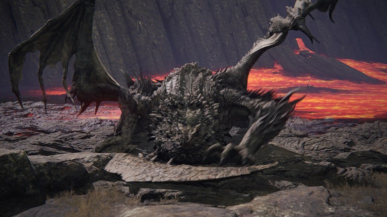 A Magma Myrm boss in Elden Ring