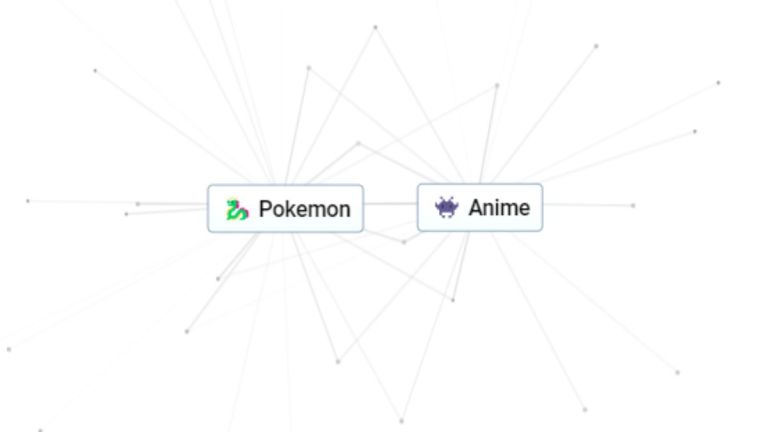 Pokemon and Anime in Infinite Craft.