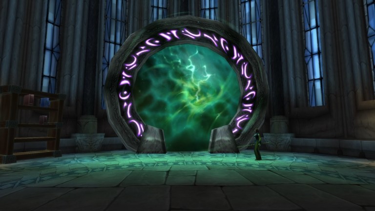 Big magic circle in Stormwind's Wizard tower