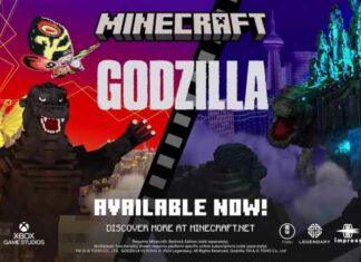 Minecraft Godzilla and King Kong 
