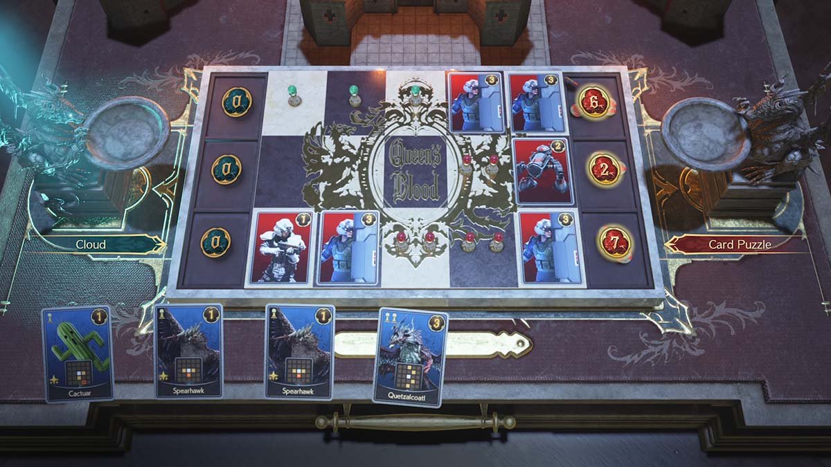 Un puzzle Card Carnival dans Final Fantasy 7 Rebirth