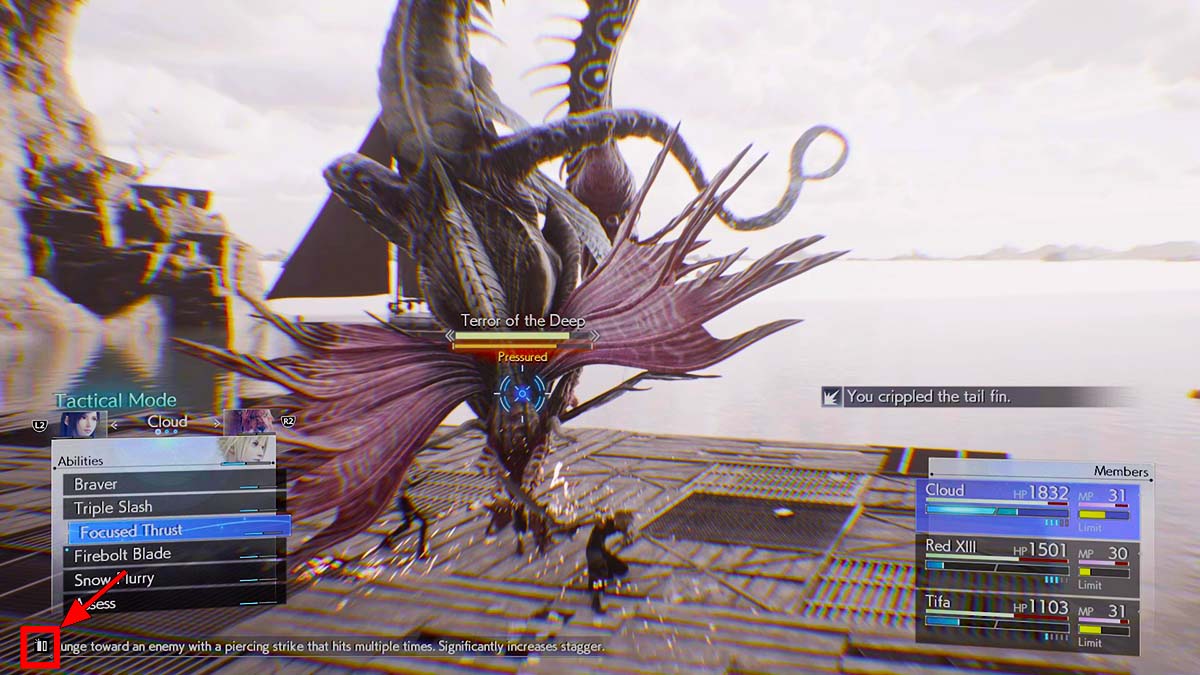 Gagner un pip de capacité de synergie dans Final Fantasy 7 Rebirth