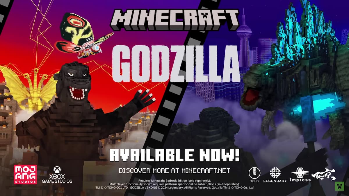 Minecraft Godzilla et King Kong 