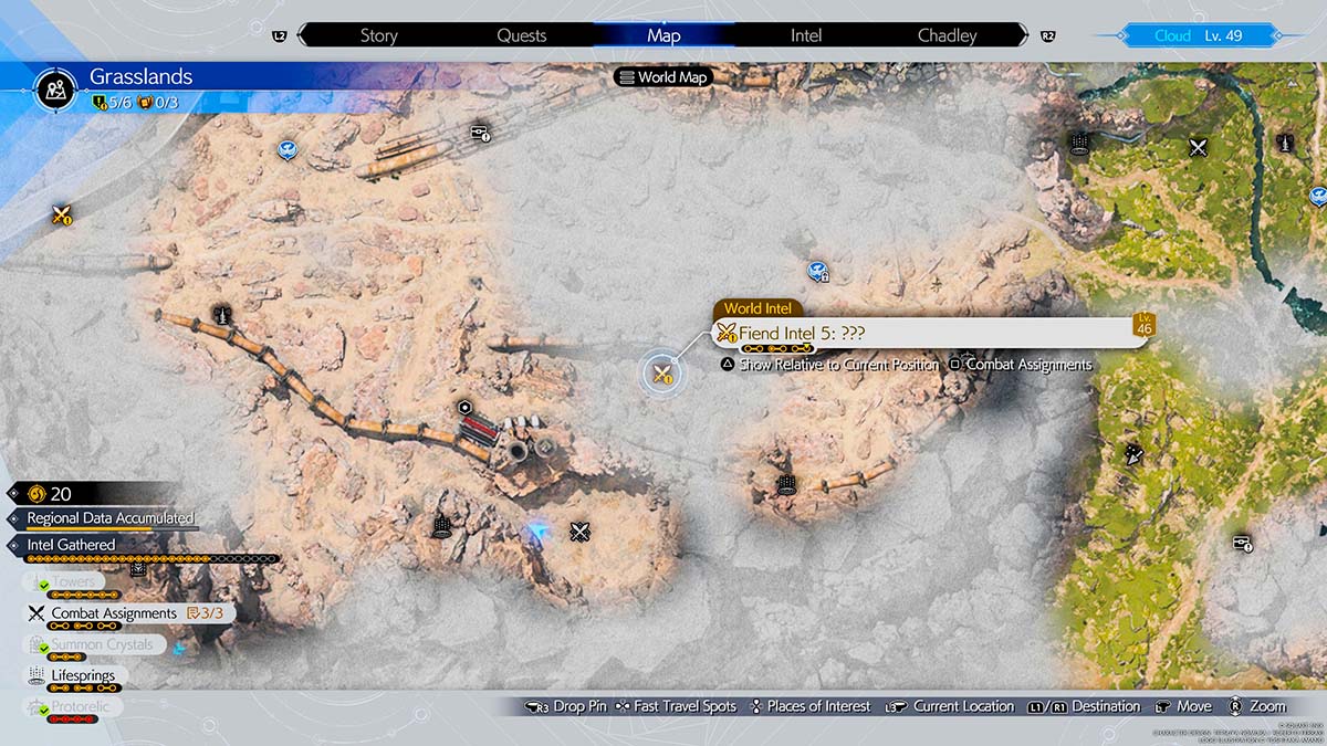 Un marqueur Intel diabolique dans Final Fantasy 7 Rebirth
