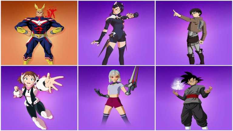 Meilleurs skins d’anime Fortnite (2024)