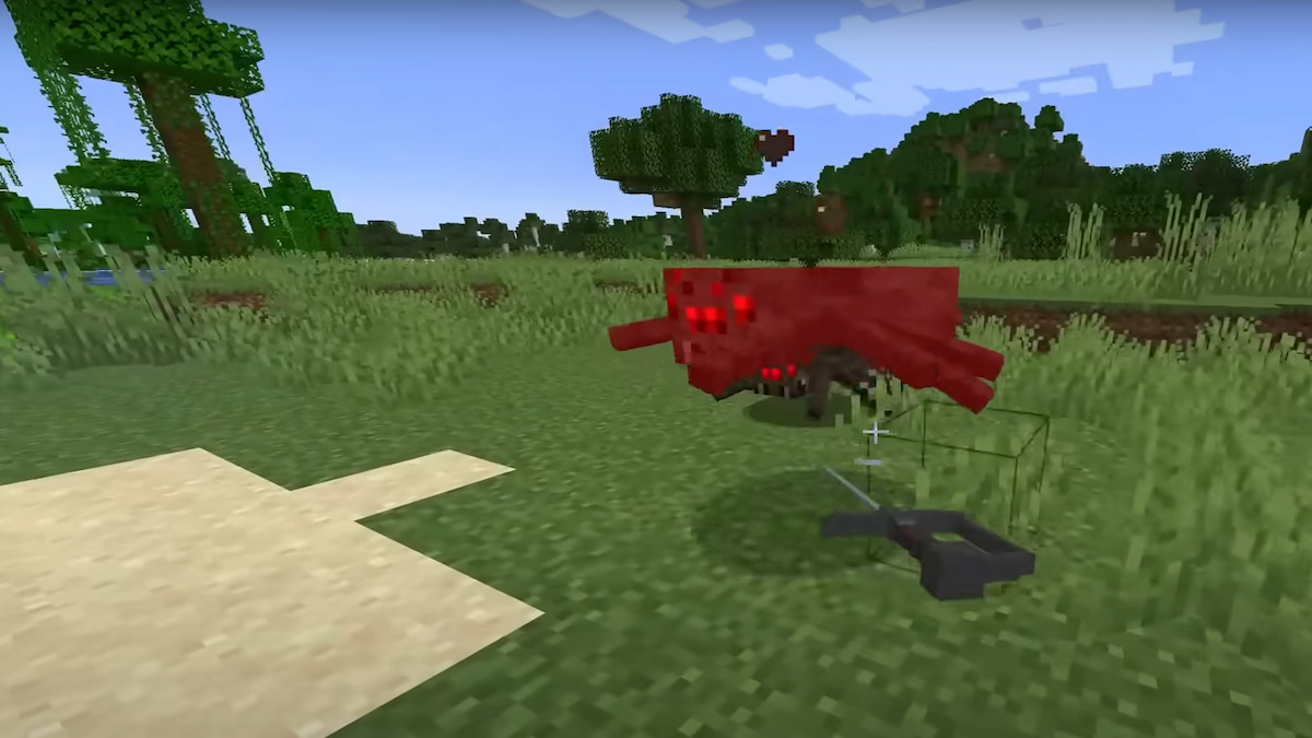 meilleure vitrine d'animation d'armes Minecraft sur les araignées