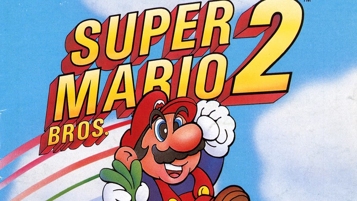 Art du livret physique de Super Mario Bros 2