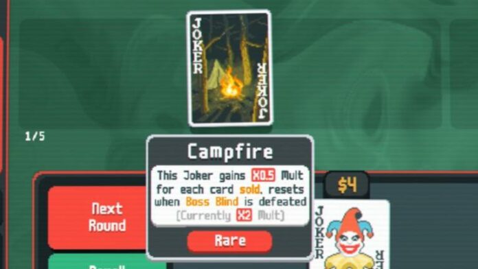 Pourquoi Campfire est la meilleure carte de Balatro

