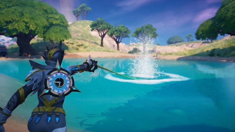 Un joueur de Fortnite découvre que les chaînes d'Hadès sont la nouvelle meilleure façon de pêcher