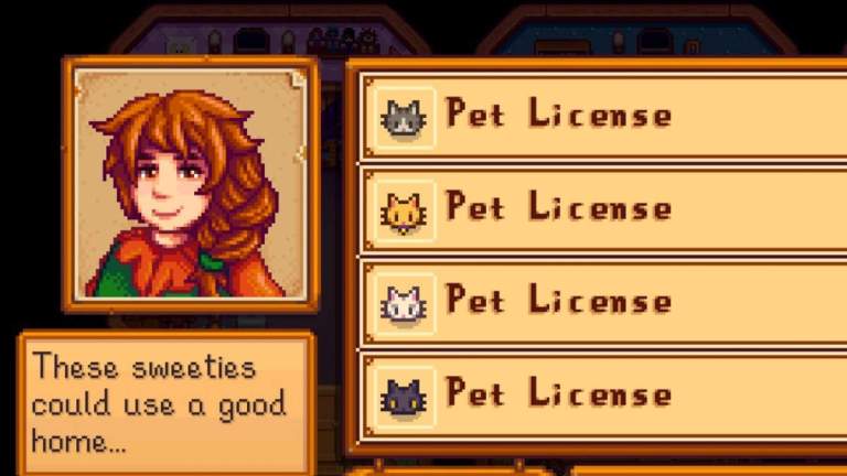 Tous les nouveaux animaux de compagnie dans la mise à jour Stardew Valley 1.6