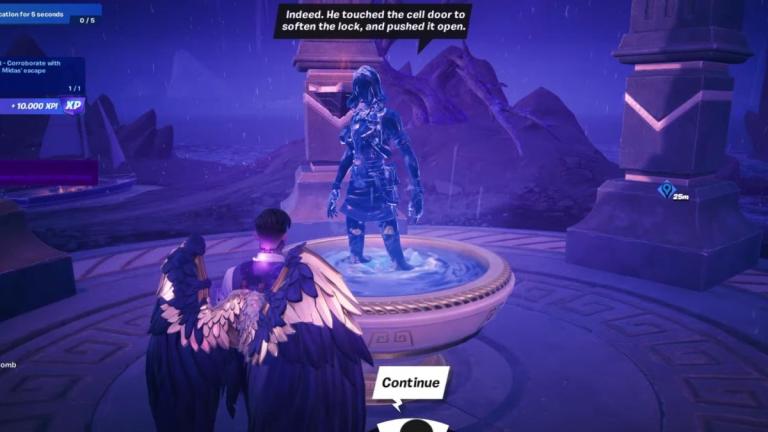 Fortnite Toutes les réponses dans Corroborate avec Marigold dans la quête d'évasion de Midas