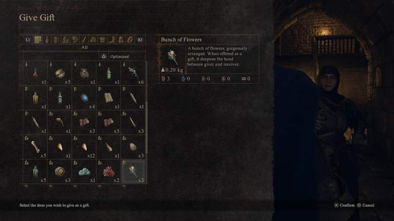 Comment offrir un cadeau dans Dragon's Dogma 2