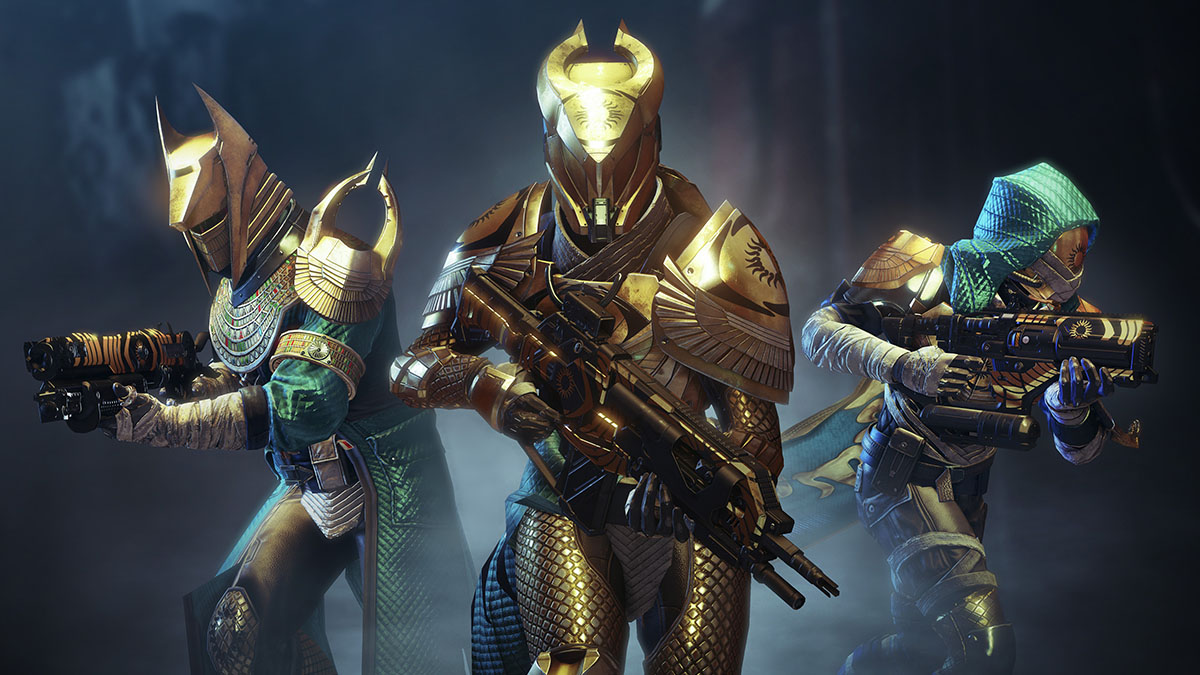 Gardiens portant l'armure Trials of Osiris dans Destiny 2