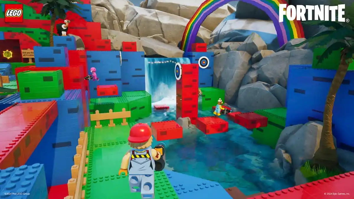 Parcours d'obstacles-LEGO-Fortnite