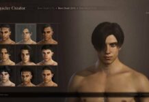 Character creator menu for hair color in Dragon's Dogma 2
