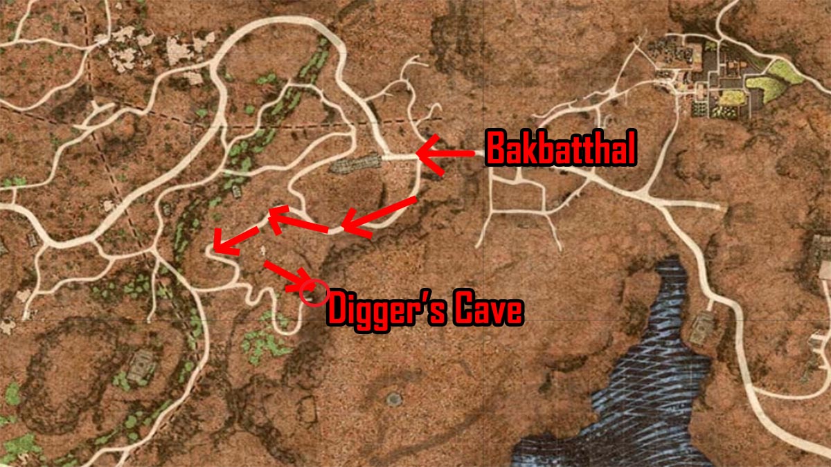 carte de bataille dans Dragons Dogma 2