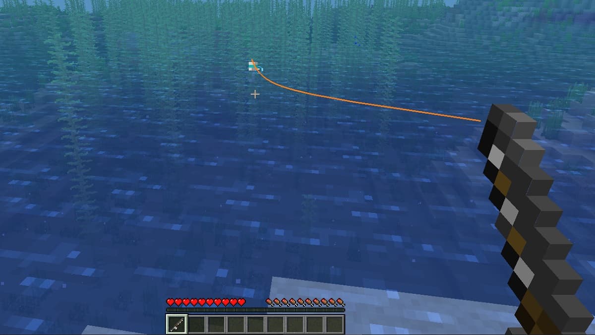 Pêcher dans Minecraft à partir du mod alimentaire Aquaculture 2 Minecraft