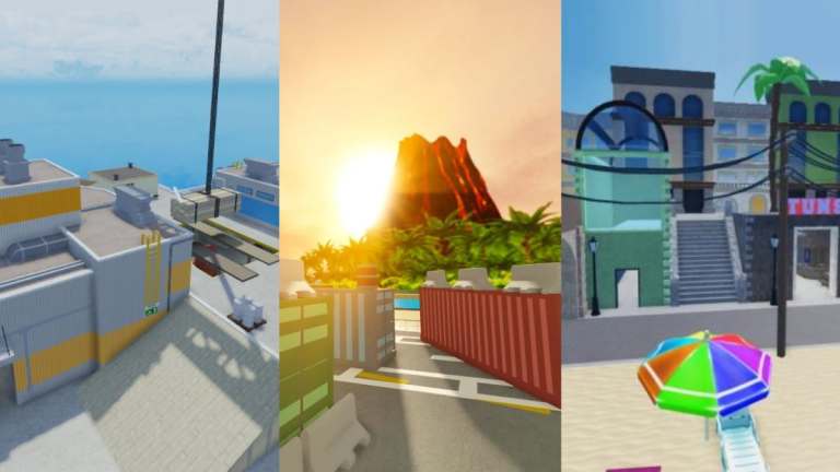 Toutes les cartes dans Arsenal - Roblox