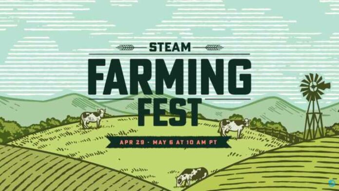 Steam Farming Fest event banner.
