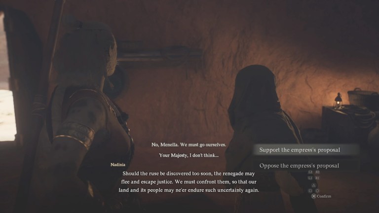 nadinia and menella talking in dragons dogma 2