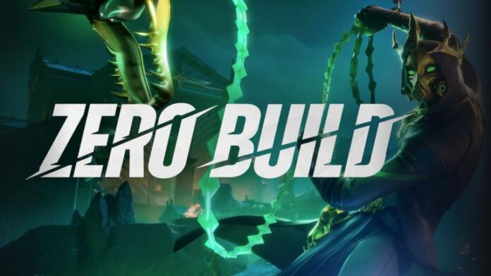 Zero Build official poster with Hades using his whip