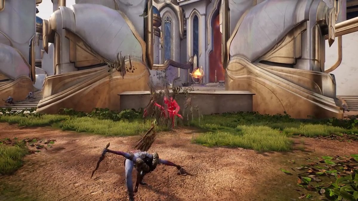 Morigesh utilise sa capacité ultime pour endommager l'ennemi avec un géant fait d'insectes.