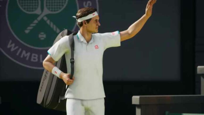 Roger Federer in TopSpin 2k24