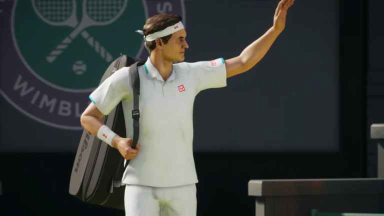 Roger Federer in TopSpin 2k24