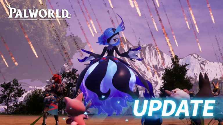 New raid boss in the Palworld update.