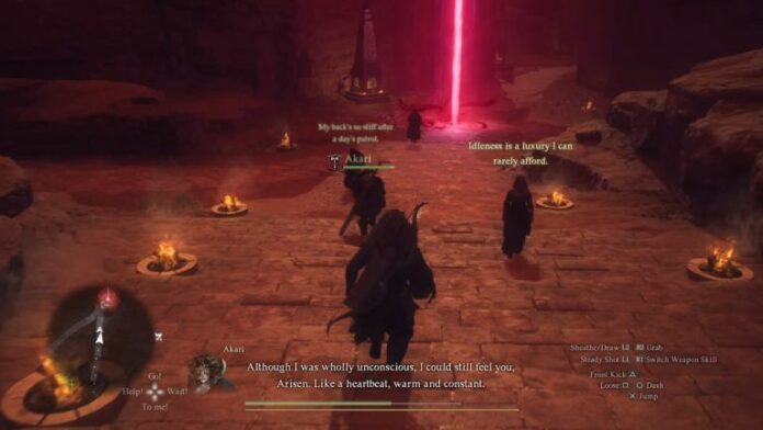 red beam events in dragons dogma 2
