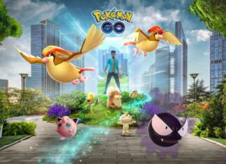 Kanto Pokemon surround player's Pokemon GO app