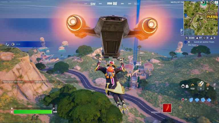 Comment visiter les colonnes côtières à Fortnite