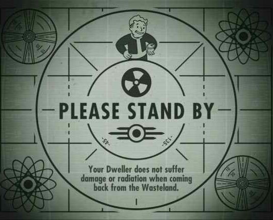 Fallout Shelter loading image.