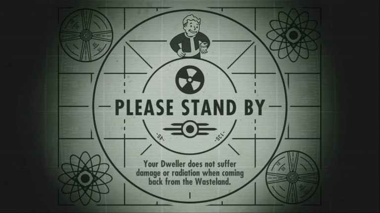 Fallout Shelter loading image.