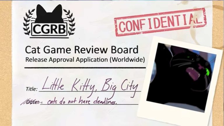 Little Kitty, Big City arrive sur Switch et Steam le 9 mai