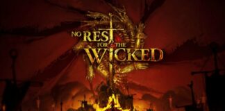 Promotional art for No Rest for the Wicked
