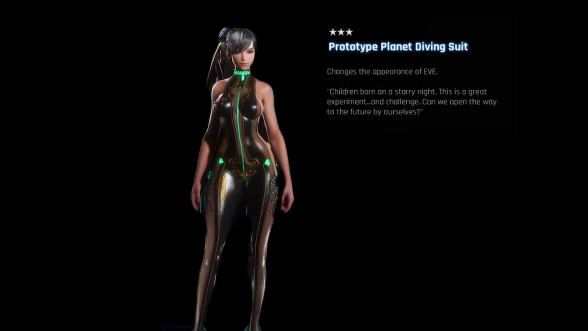 Skin prototype de lame stellaire pour Eve